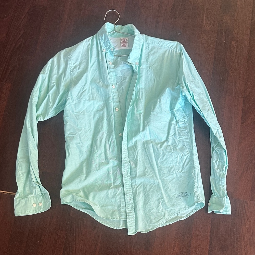 Scotch & Soda Light Blue Casual Button-Down Shirt